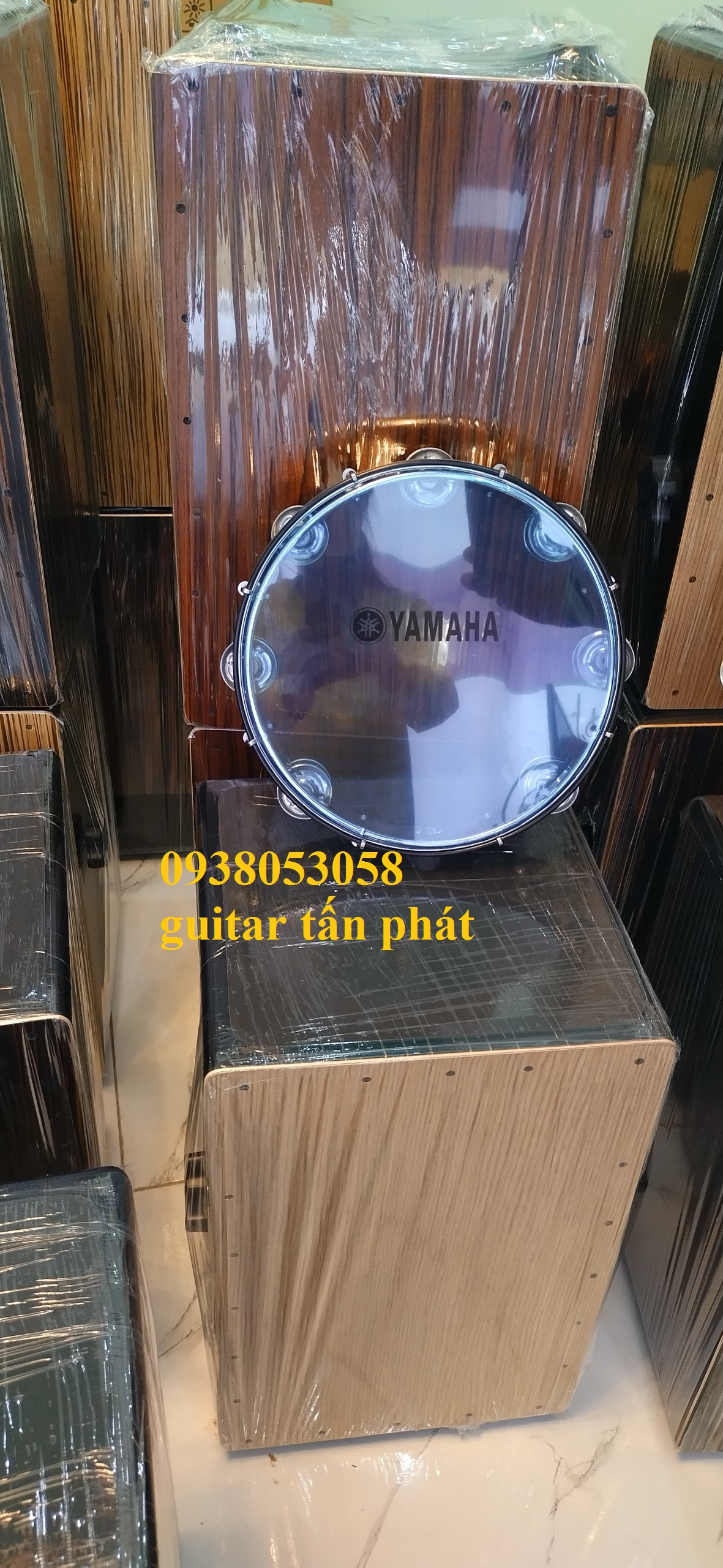 Bán trống cajon giá rẻ tại huyện hóc môn guitar tấn phát