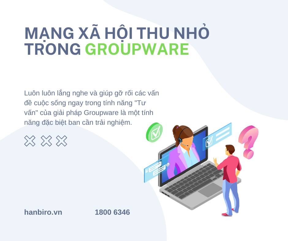 Xây dựng mạng xã hội thu nhỏ & không gian giao tiếp nội bộ  4.0 cho DN