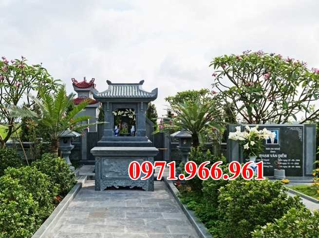mẫu lăng mộ gia tộc để tro cốt bằng đá đẹp bán tại đà nẵng