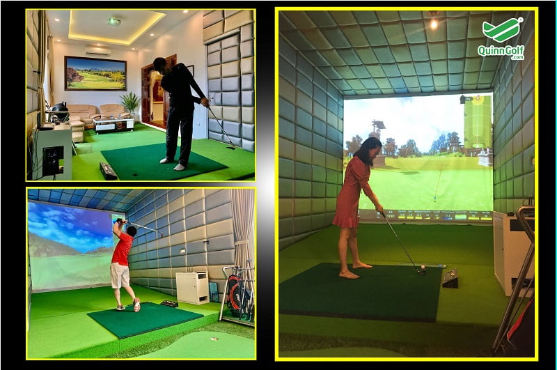 Phòng golf 3d Hà Nội - Quinngolf (uy tín, báo hành, tận tâm)