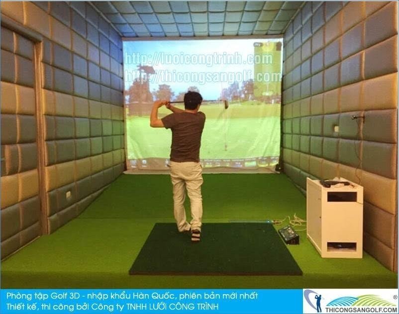 Phòng golf 3d Hà Nội - Quinngolf (uy tín, báo hành, tận tâm)