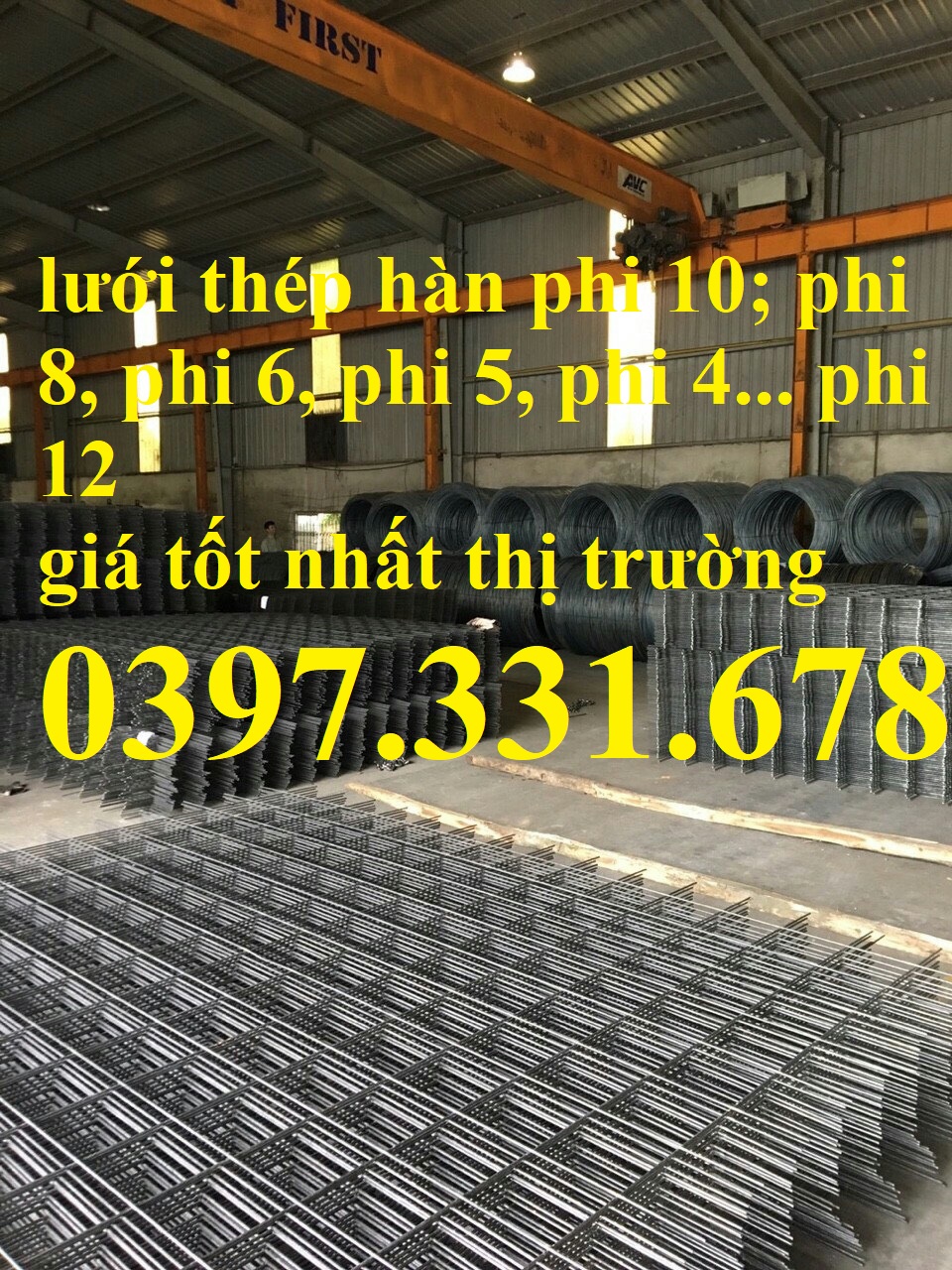 Lưới thép hàn phi 8 ô 50x50, 100x100, 150x150, 200x200 giá tốt