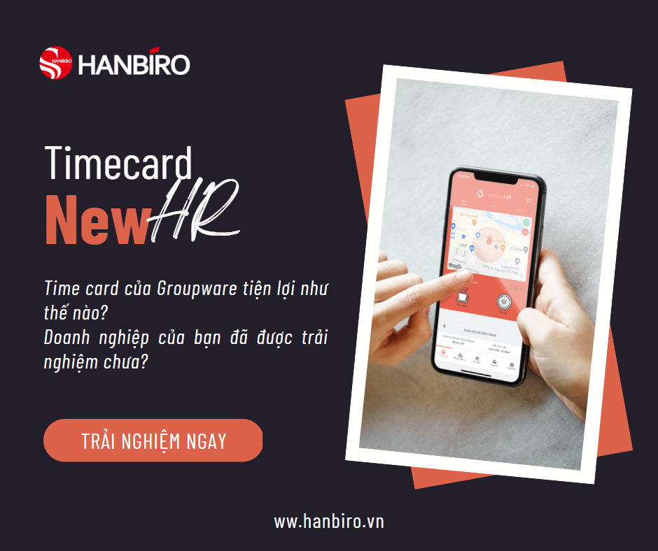 CHẤM CÔNG hiện đại 4.0 với NewHR Hanbiro