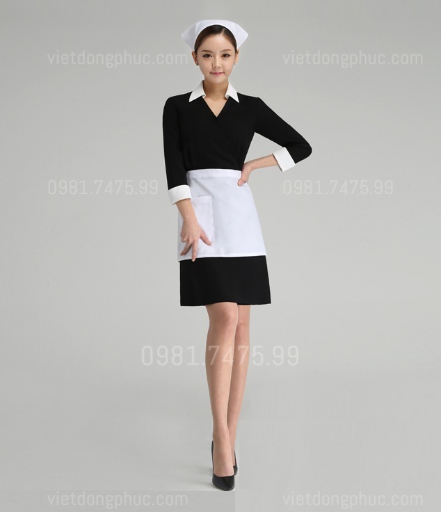 Xưởng may đồng phục nhân viên buồng phòng thời trang, chuyên nghiệp