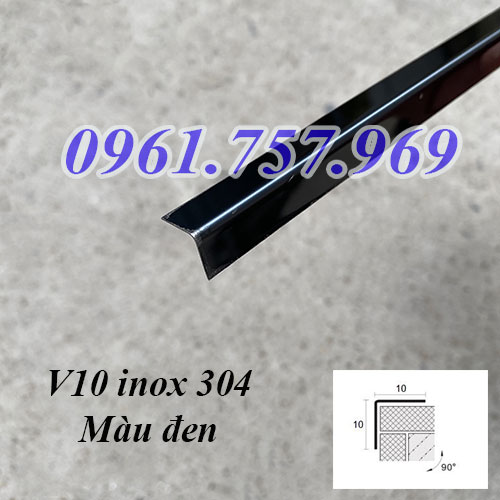 Nẹp v inox vàng, nẹp v inox mạ vàng, nẹp v inox 304