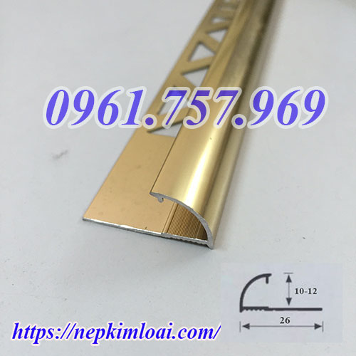 Nẹp bo góc gạch, nẹp ốp gạch men, ke ốp góc