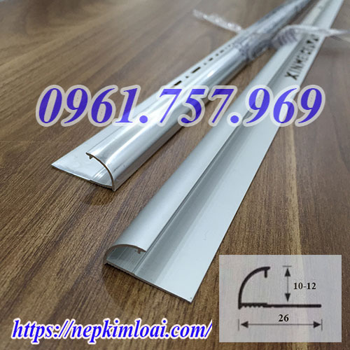 Nẹp bo góc gạch, nẹp ốp gạch men, ke ốp góc