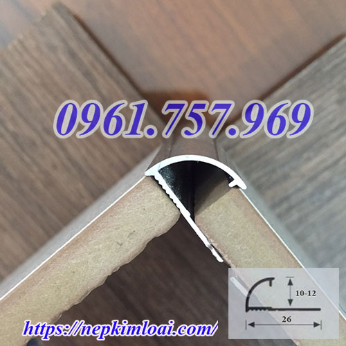 Nẹp bo góc gạch, nẹp ốp gạch men, ke ốp góc