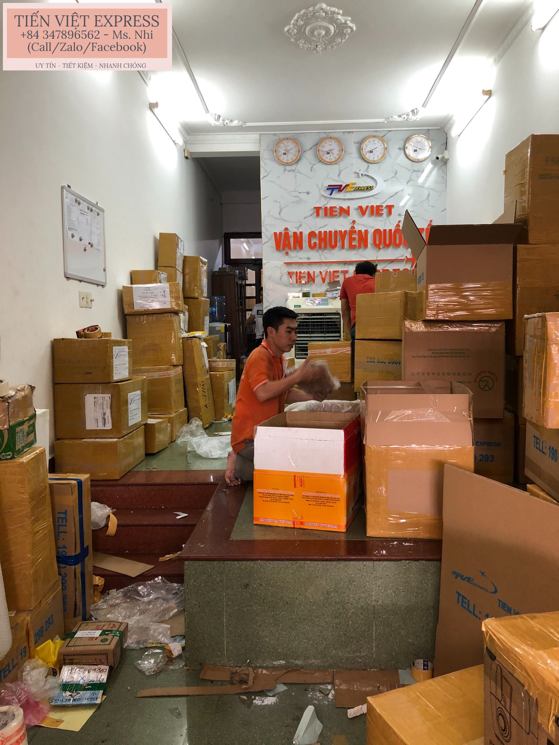Gửi hàng đi Úc giá rẻ - Tiến Việt Express
