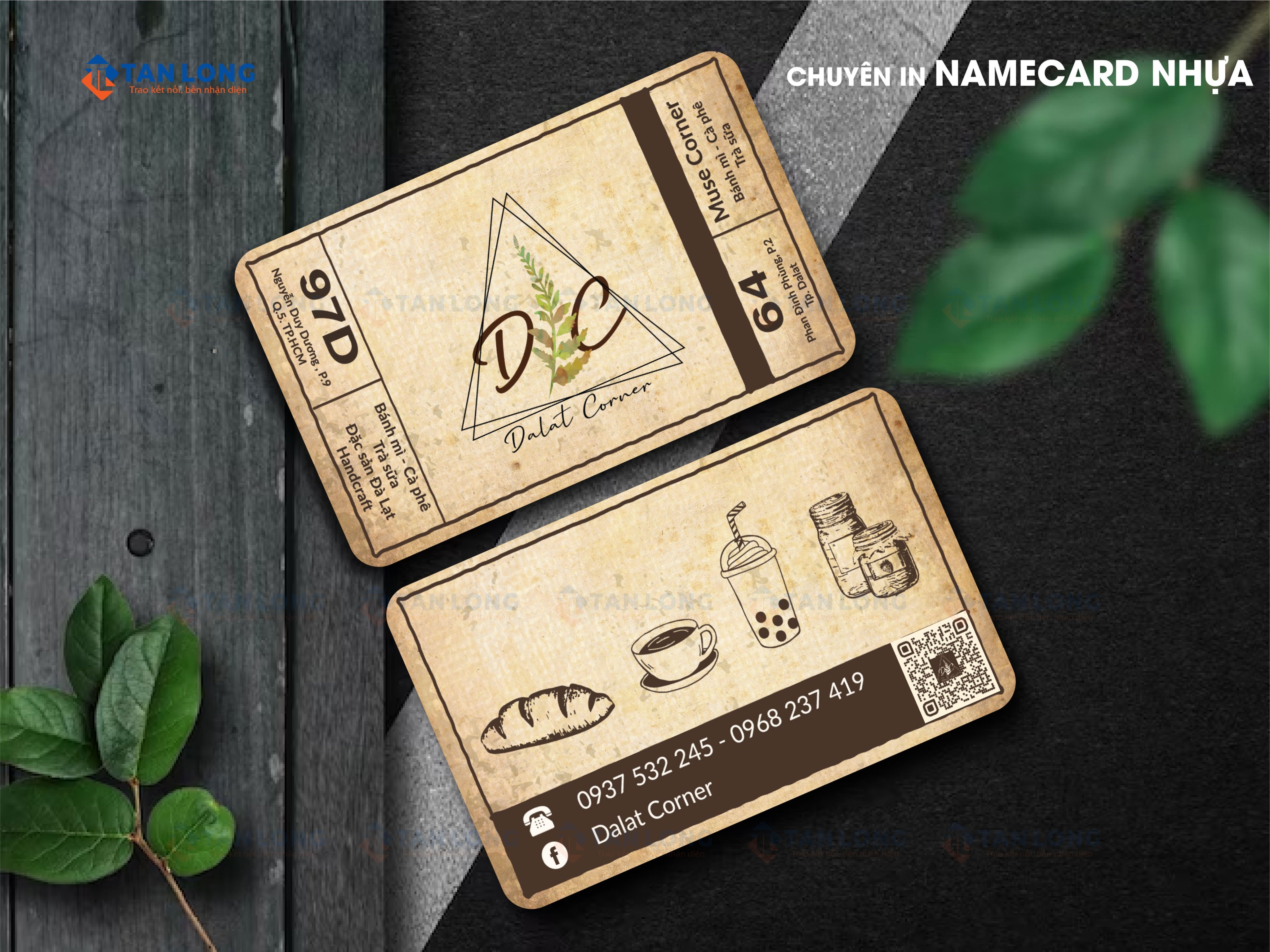 Danh thiếp nhựa- Namecard nhựa - Mang đến sự chuyên nghiệp dành choạn
