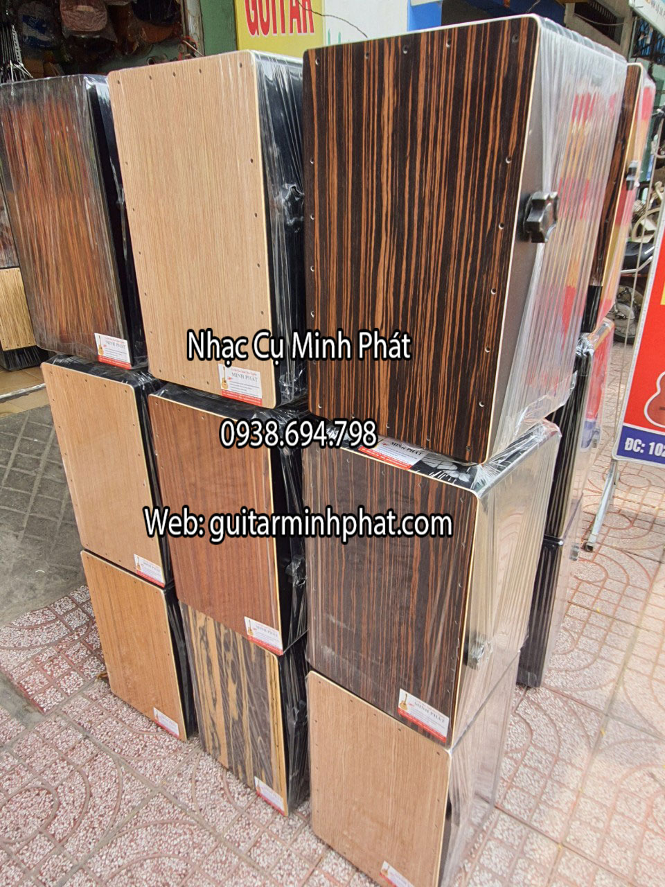 Bán trống cajon , cymbal cajon giá rẻ chất lượng tại quận Bình Tân