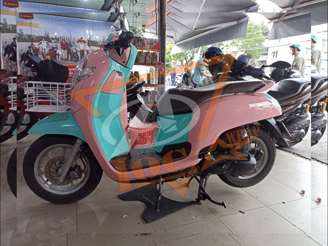 Dán xe lưu động - nhận làm tận nơi , dán xe