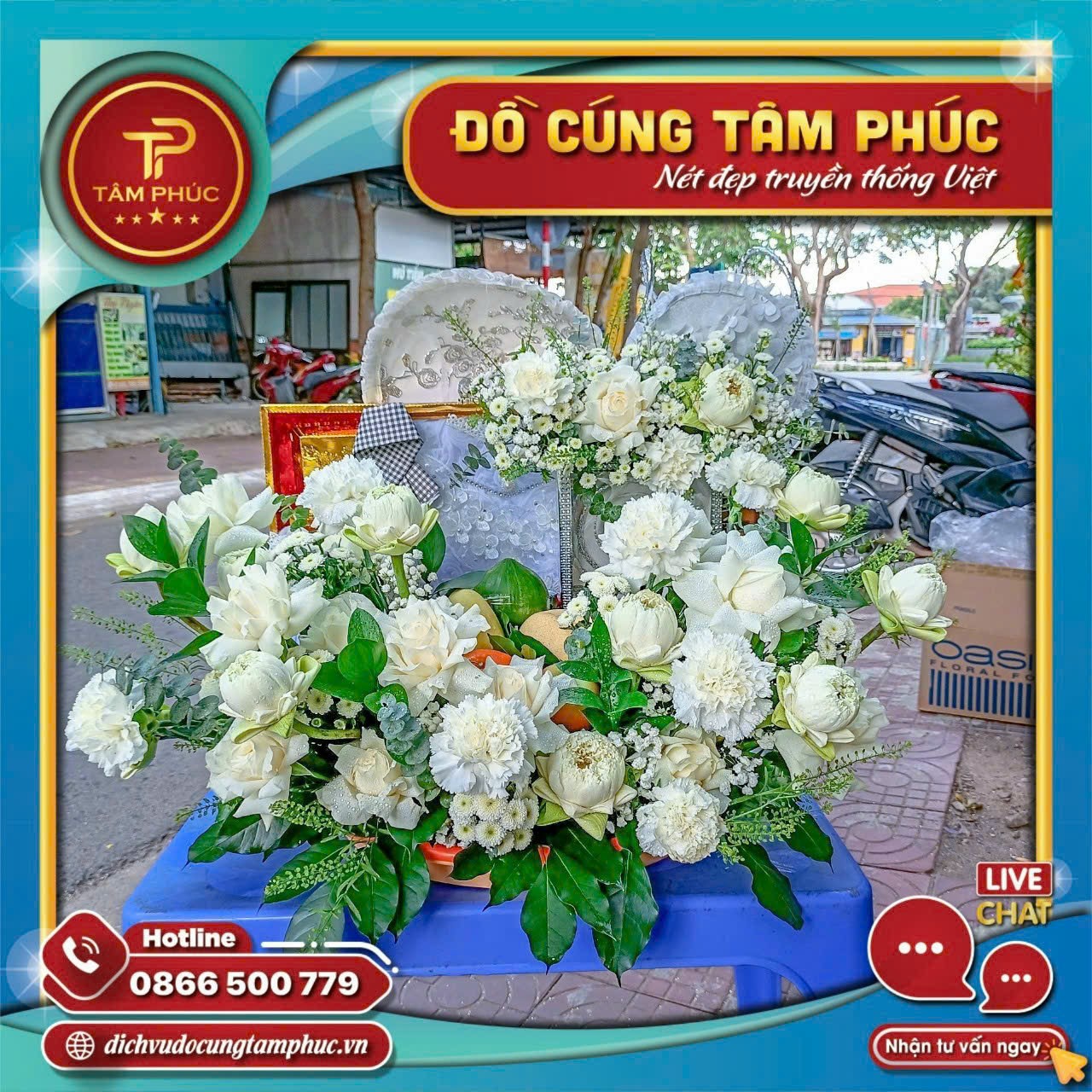 Mâm cúng Cô Sáu và Các Chiến Sĩ Côn Đảo trọn gói