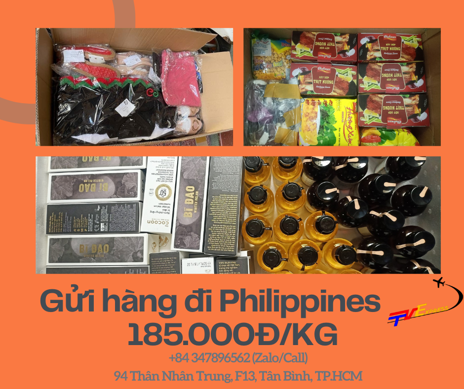 Vận chuyển đi Philippines uy tín_Tiến Việt Express