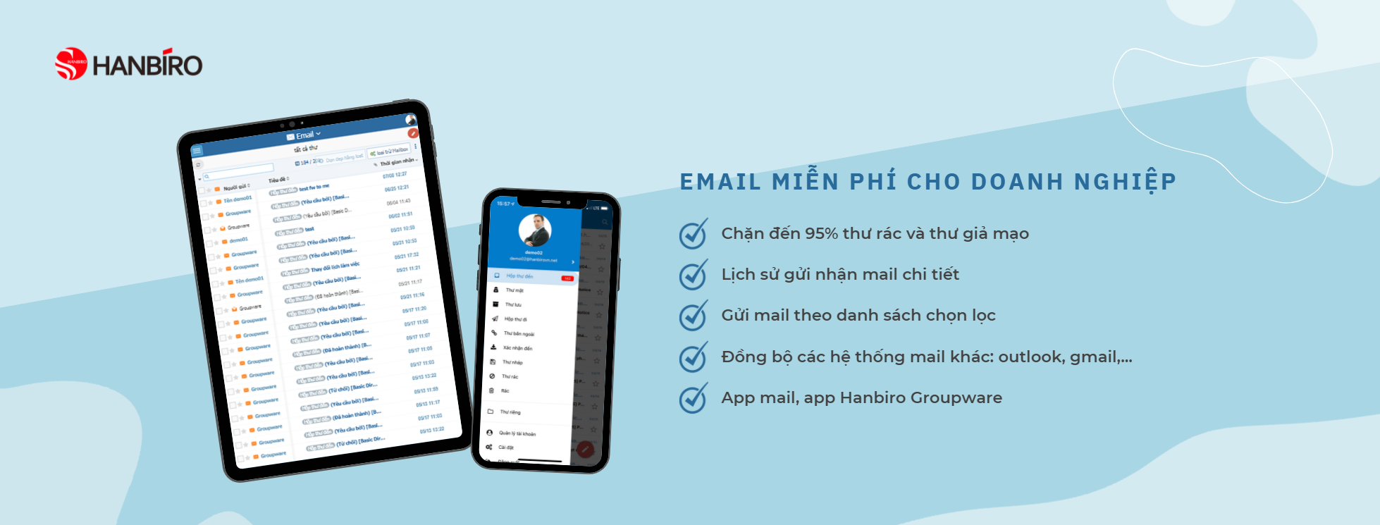 Giải pháp  Email tên miền cho Doanh nghiệp