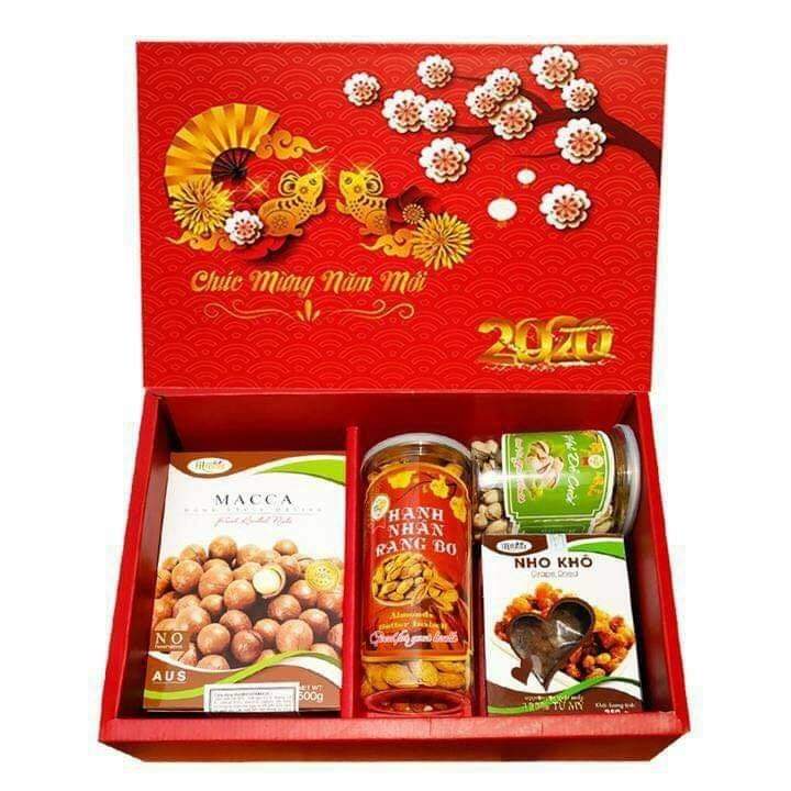 HỘP CỨNG ĐỰNG BÁNH KẸO, QUÀ TẾT, MỨT TẾT