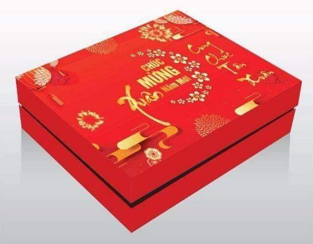 HỘP CỨNG ĐỰNG BÁNH KẸO, QUÀ TẾT, MỨT TẾT