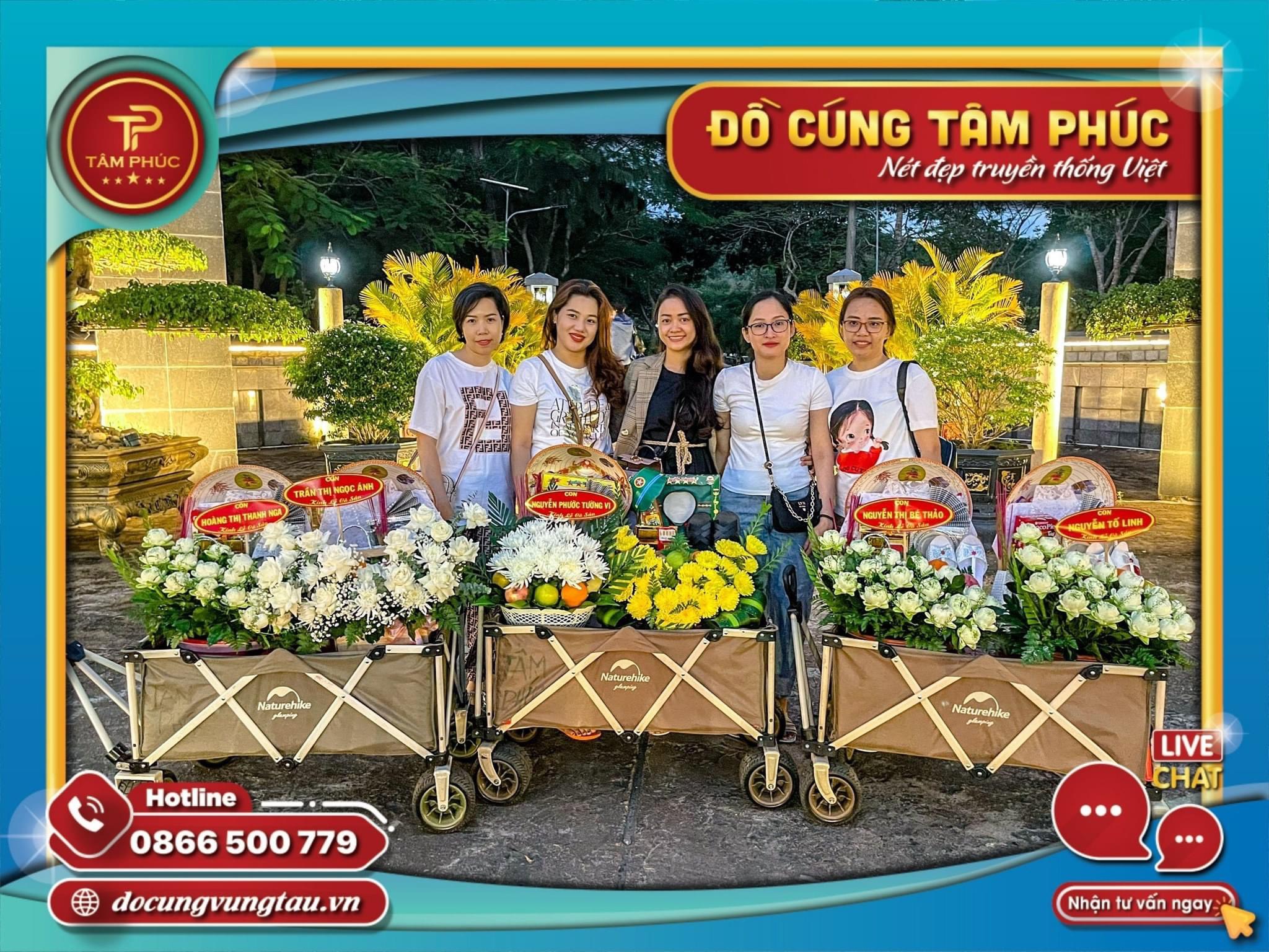 Mâm cúng Cô Sáu các Chiến Sĩ Côn Đảo trọn gói.