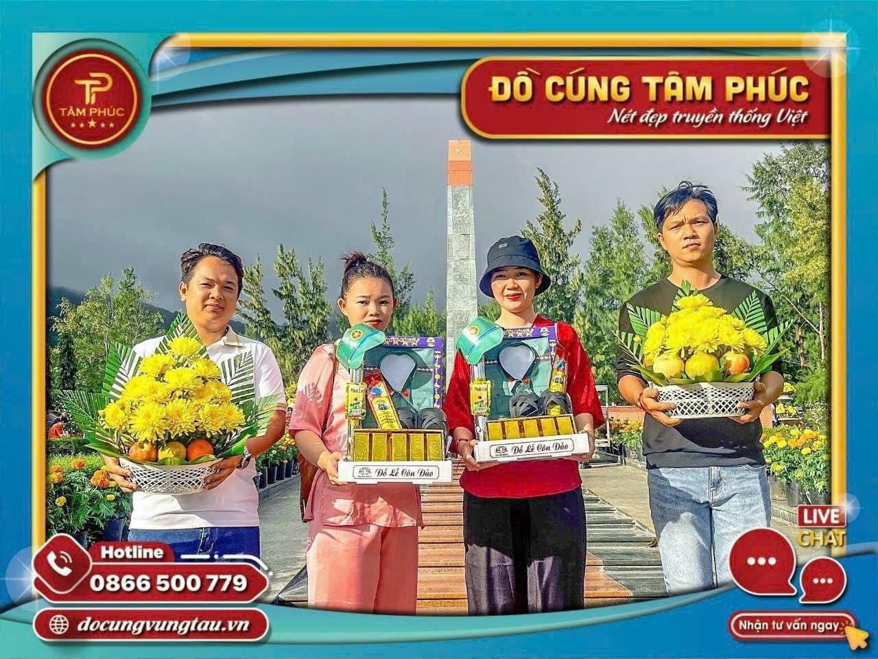 Mâm cúng Cô Sáu các Chiến Sĩ Côn Đảo trọn gói.