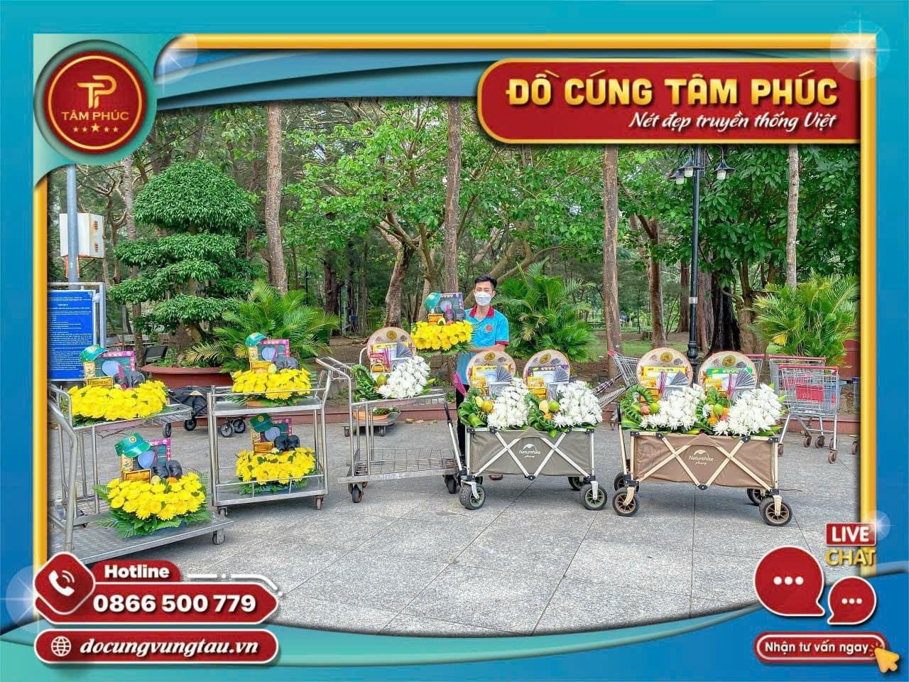 Mâm cúng Cô Sáu các Chiến Sĩ Côn Đảo trọn gói.