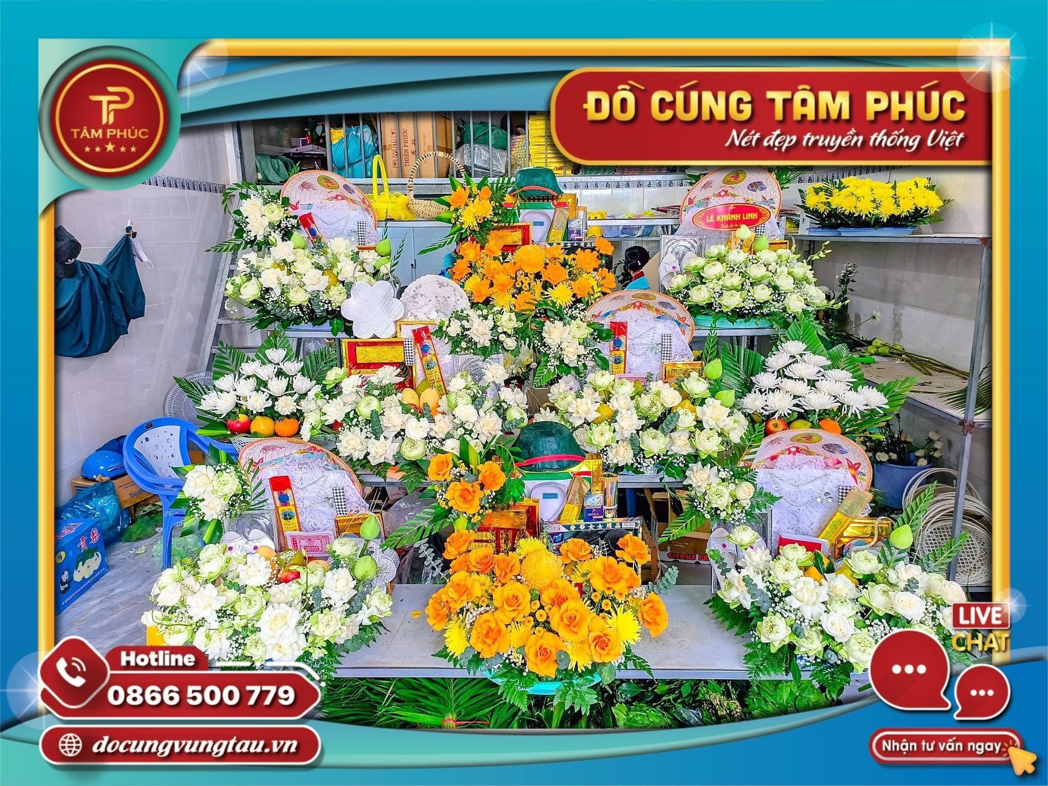 Mâm cúng Cô Sáu các Chiến Sĩ Côn Đảo trọn gói.