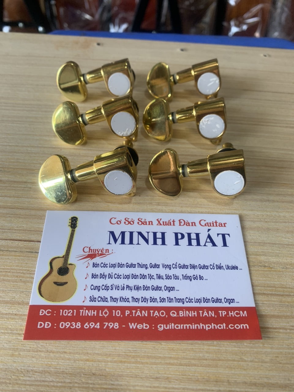 Cửa hàng bán phụ kiện đàn guitar ở quận Bình Tân, Bình Chánh TPHCM