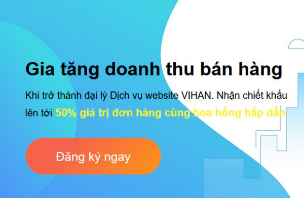 Đăng ký dịch vụ website gia tăng doanh thu bán hàng