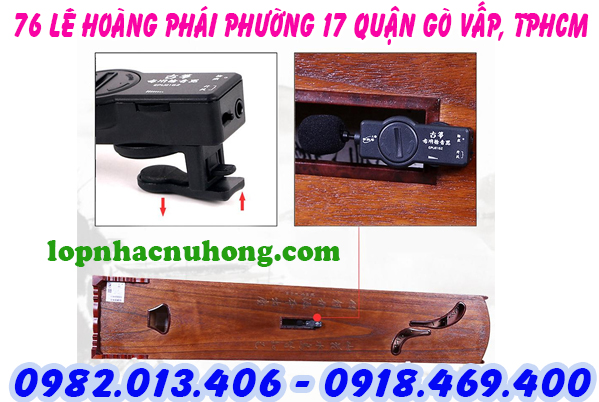 Địa chỉ bán pickup đàn tranh 17 dây, 19 dây, 22 dây  tại tphcm