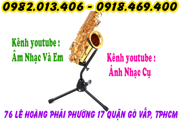 Địa chỉ bán chân để kèn saxophone alto, saxophone tenor tại gò vấp