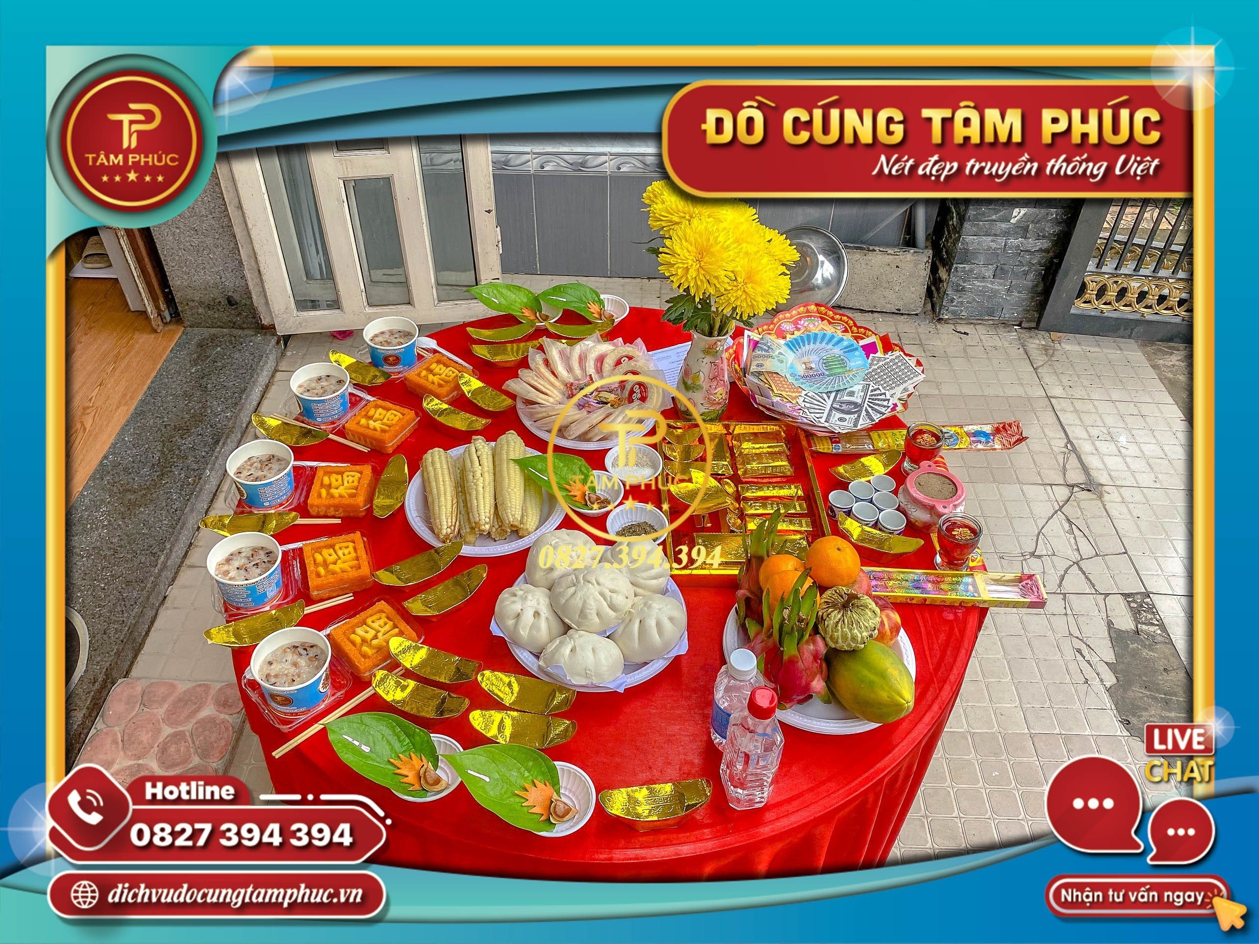 Dịch vụ mâm cúng khai trương trọn gói tại Cần Thơ