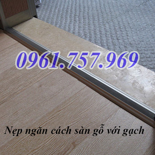Nẹp nhôm mặt bằng, nẹp mặt bằng chống trơn, nẹp mặt bằng