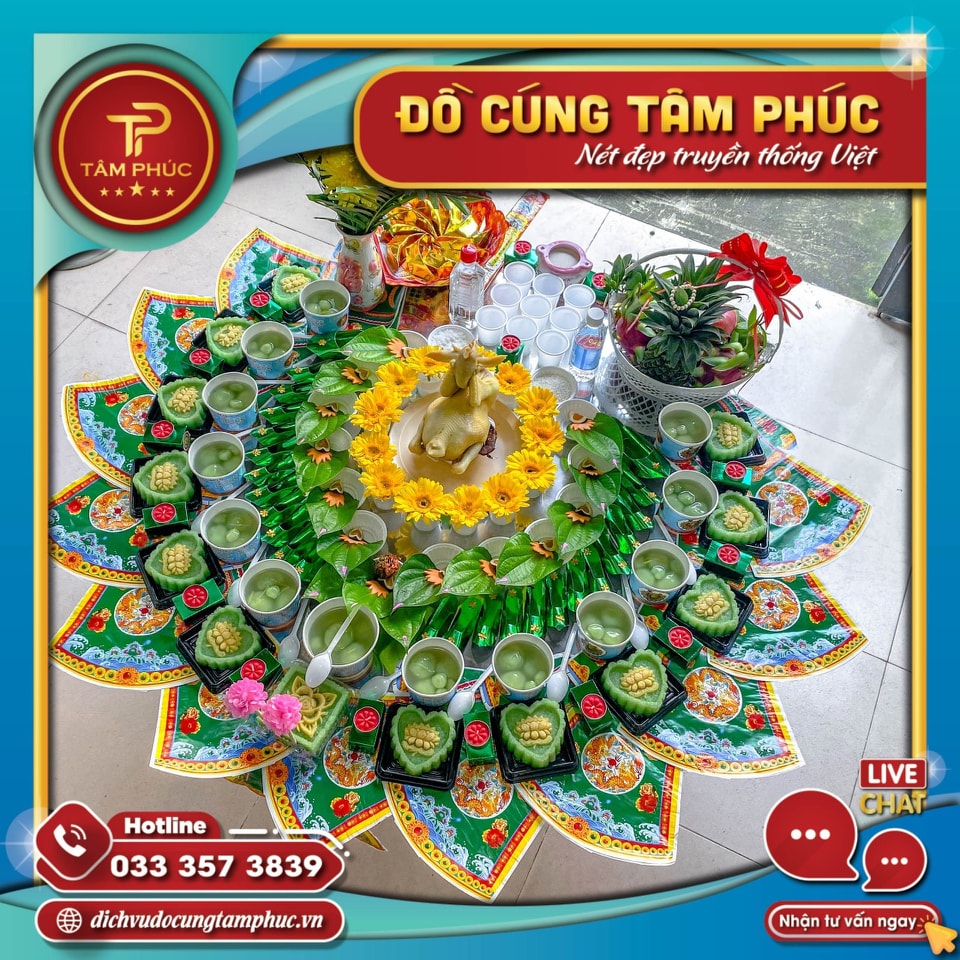 Dịch Vụ Mâm Cúng Tâm Phúc