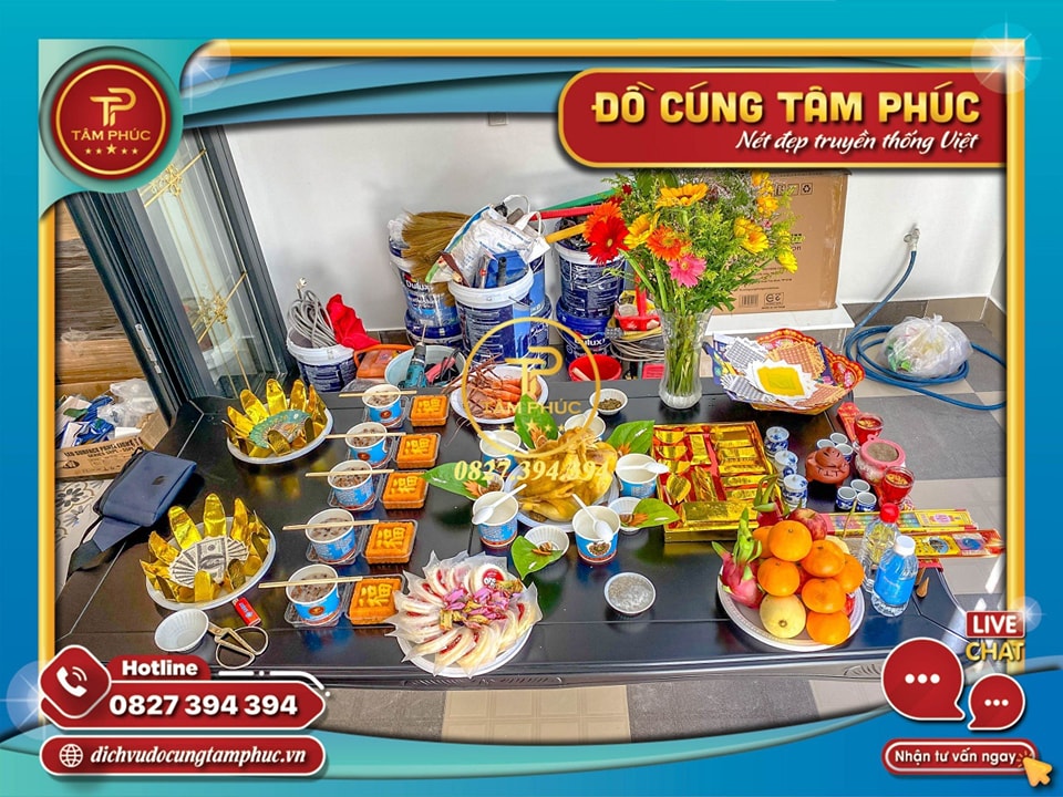 Dịch Vụ Mâm Cúng Nhập Trạch Tại Cần Thơ