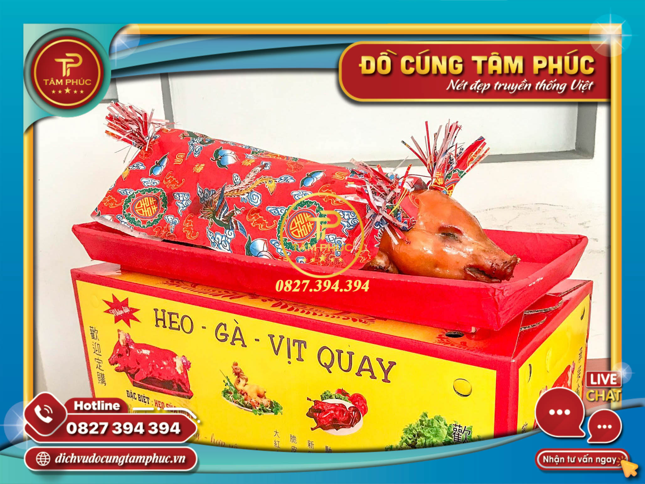 Heo quay con - Heo quay miếng tại Cần Thơ.