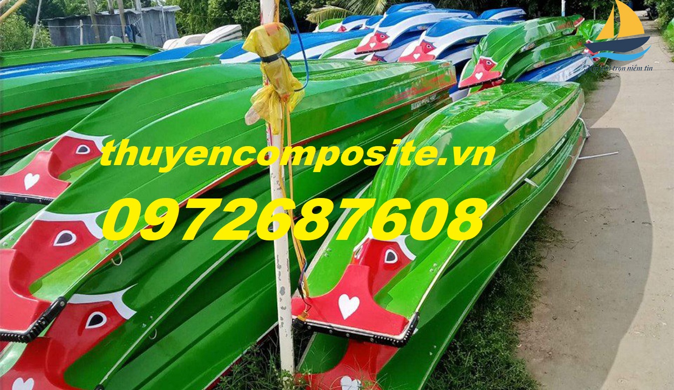 Bán thuyền ghe xuồng nhựa composite, vỏ lãi composite, cano composite