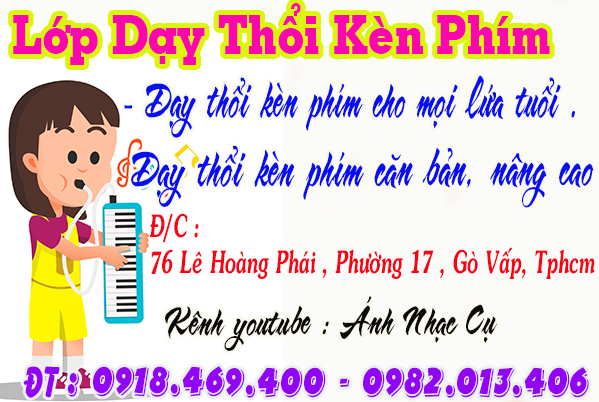 Lớp dạy thổi kèn phím ( melodion ) tại tphcm