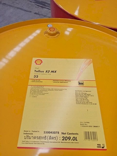 Mua bán Dầu thủy lực Shell Tellus S2 MX 46, 68 chính hãng tại TPHCM