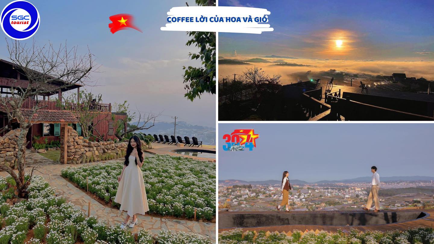 tour Đà Lạt 3n3d - lời của gió và hoa dịp lễ 30/04