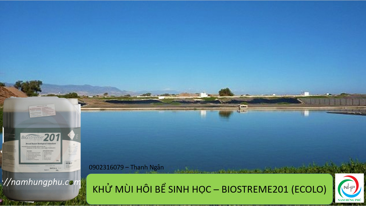 BIostreme201 (ECOLO) xử lý mùi hôi hồ sinh học