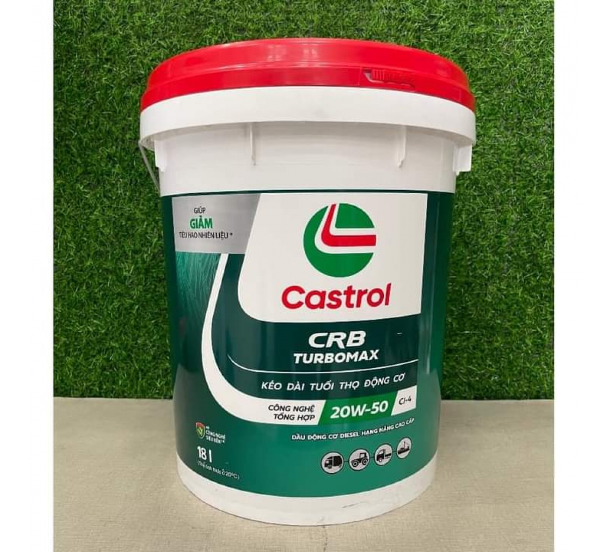 Bán Dầu động cơ Castrol CRB Turbomax 20W50 Ci4 chính hãng tại TPHCM.