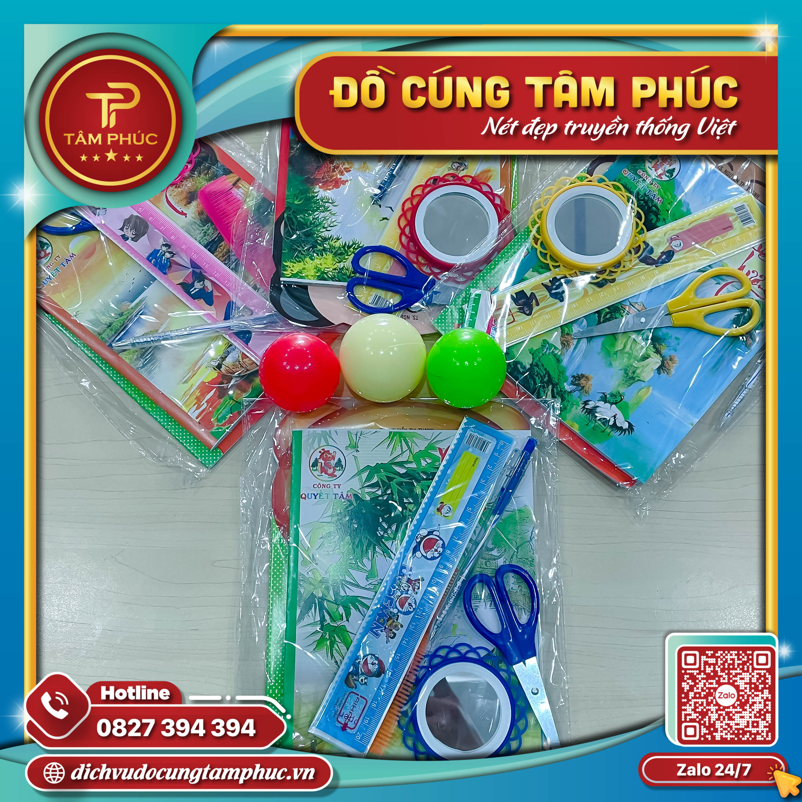 Mâm Cúng Thôi Nôi Cho Bé