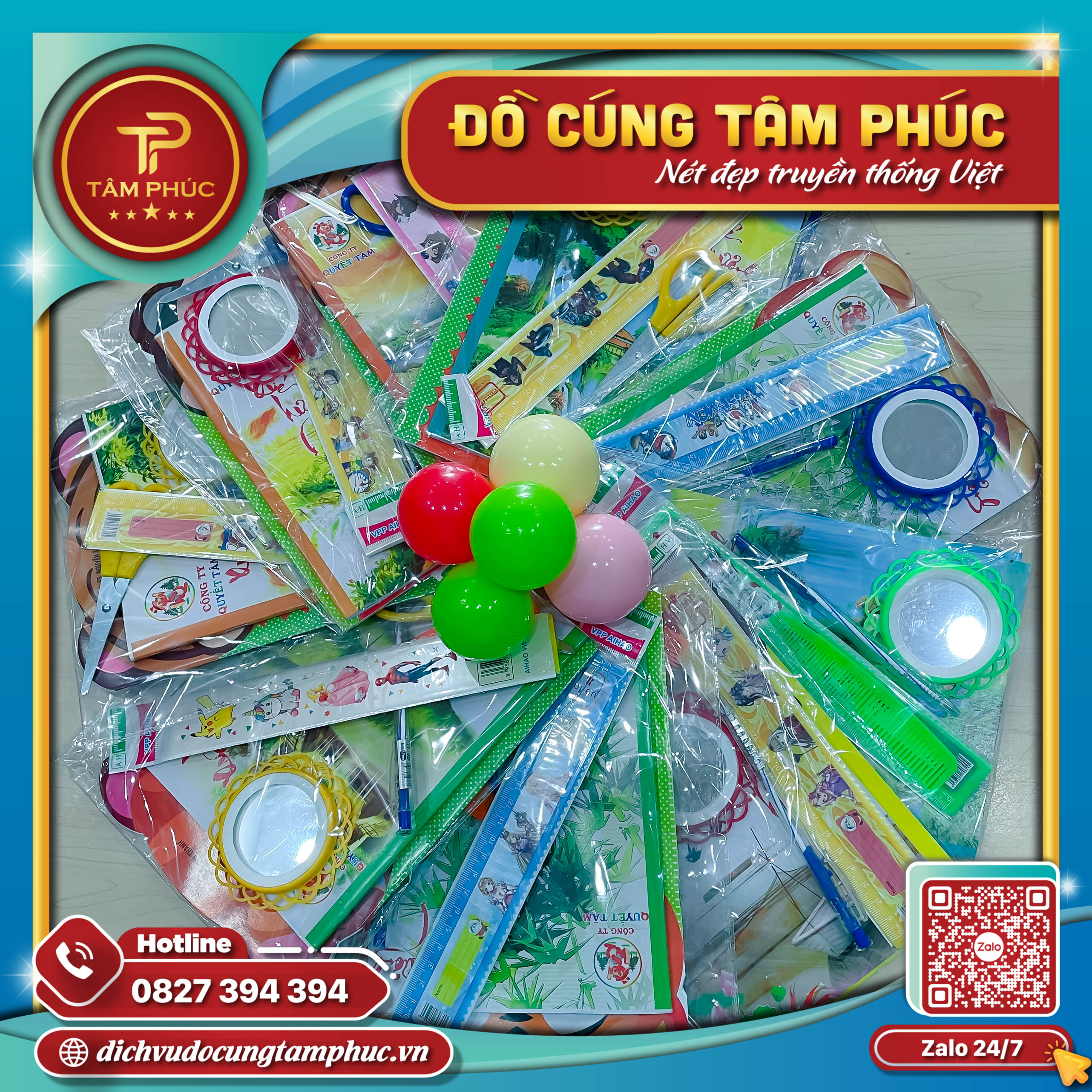Mâm Cúng Thôi Nôi Cho Bé