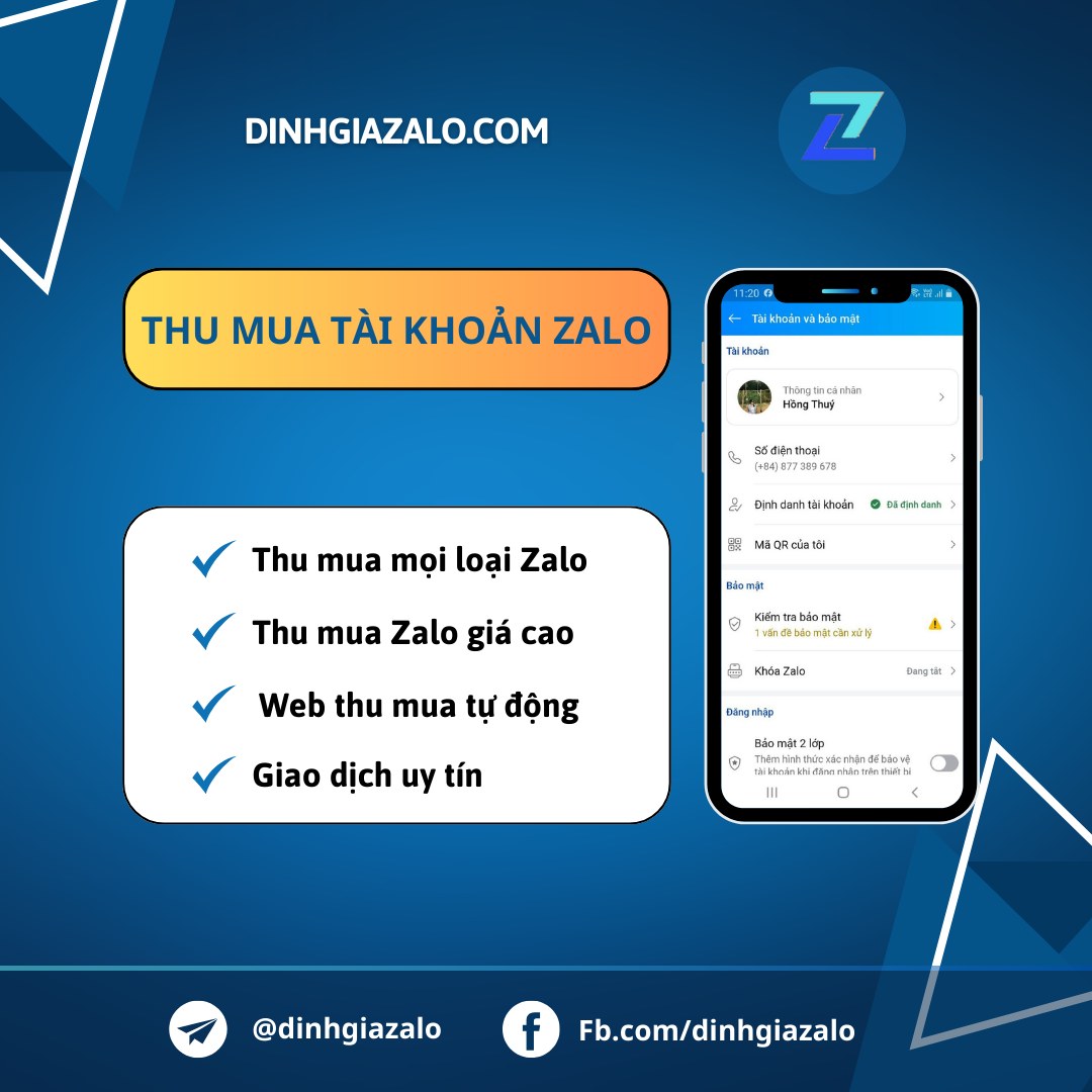 Hệ Thống Tự Động Thu Mua Zalo Uy Tín Dinhgiazalo.com