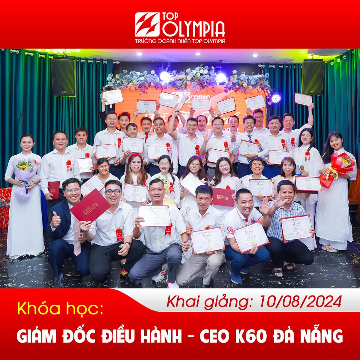 Khai giảng khoá CEO- Giám đốc điều hành tại Đà Nẵng