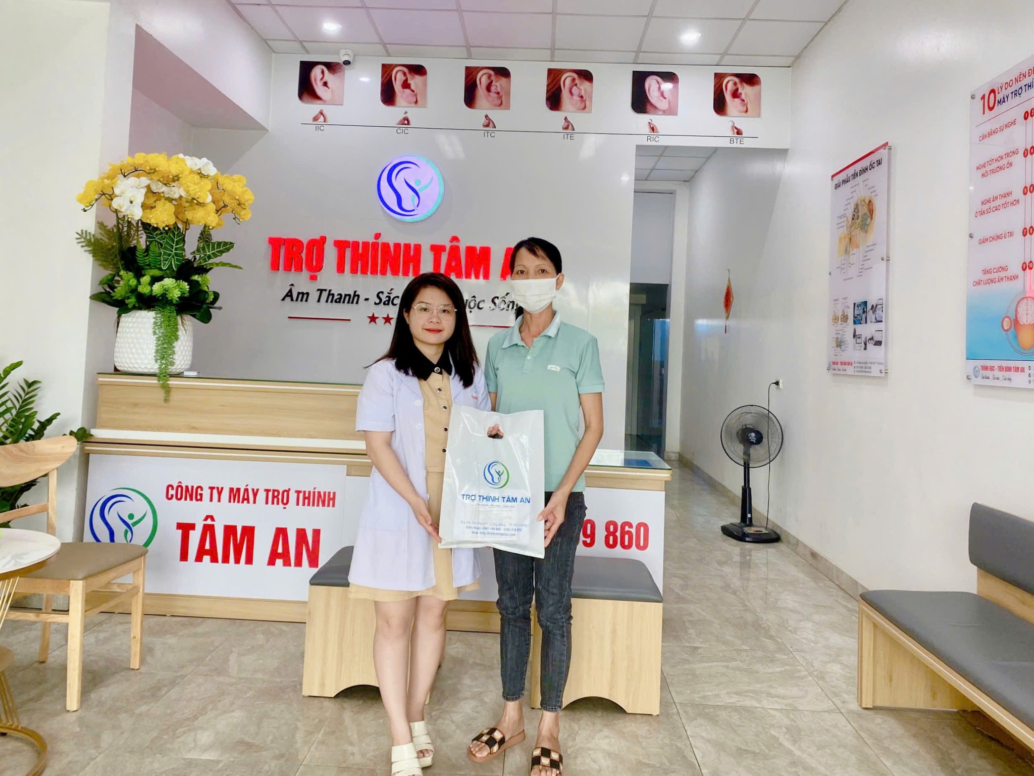 Máy trợ thính - Máy trợ thính Tâm An Hải Dương