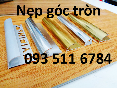 Nẹp góc nhôm Inox trang trí nẹp V nhôm rẻ Nẹp nhựa tô tường