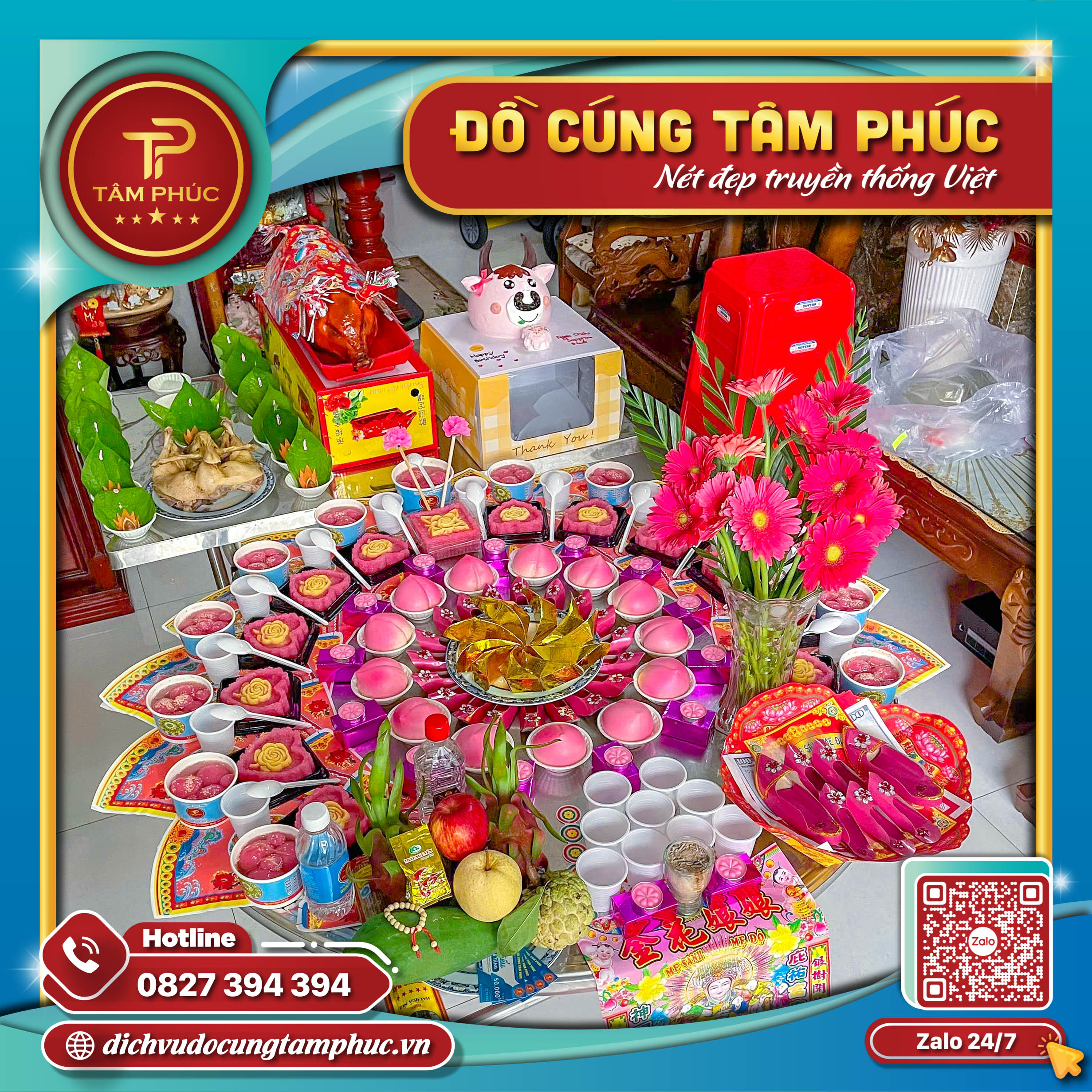 Dấu ấn đầu đời với mâm cúng đầy tháng ý nghĩa cho bé.