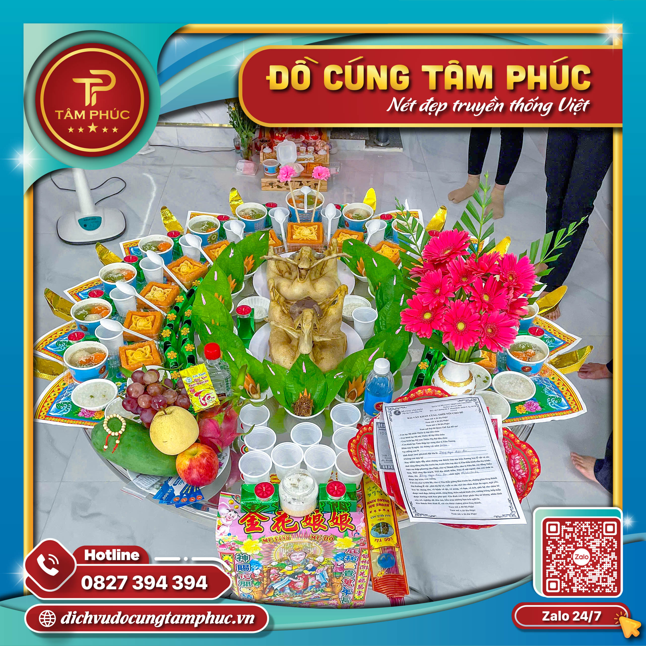 Dấu ấn đầu đời với mâm cúng đầy tháng ý nghĩa cho bé.