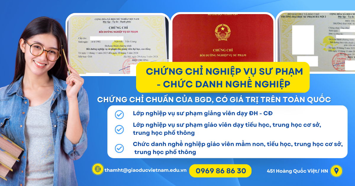 Học chứng chỉ chức danh nghề nghiệp ở đâu tp hcm_0969868630