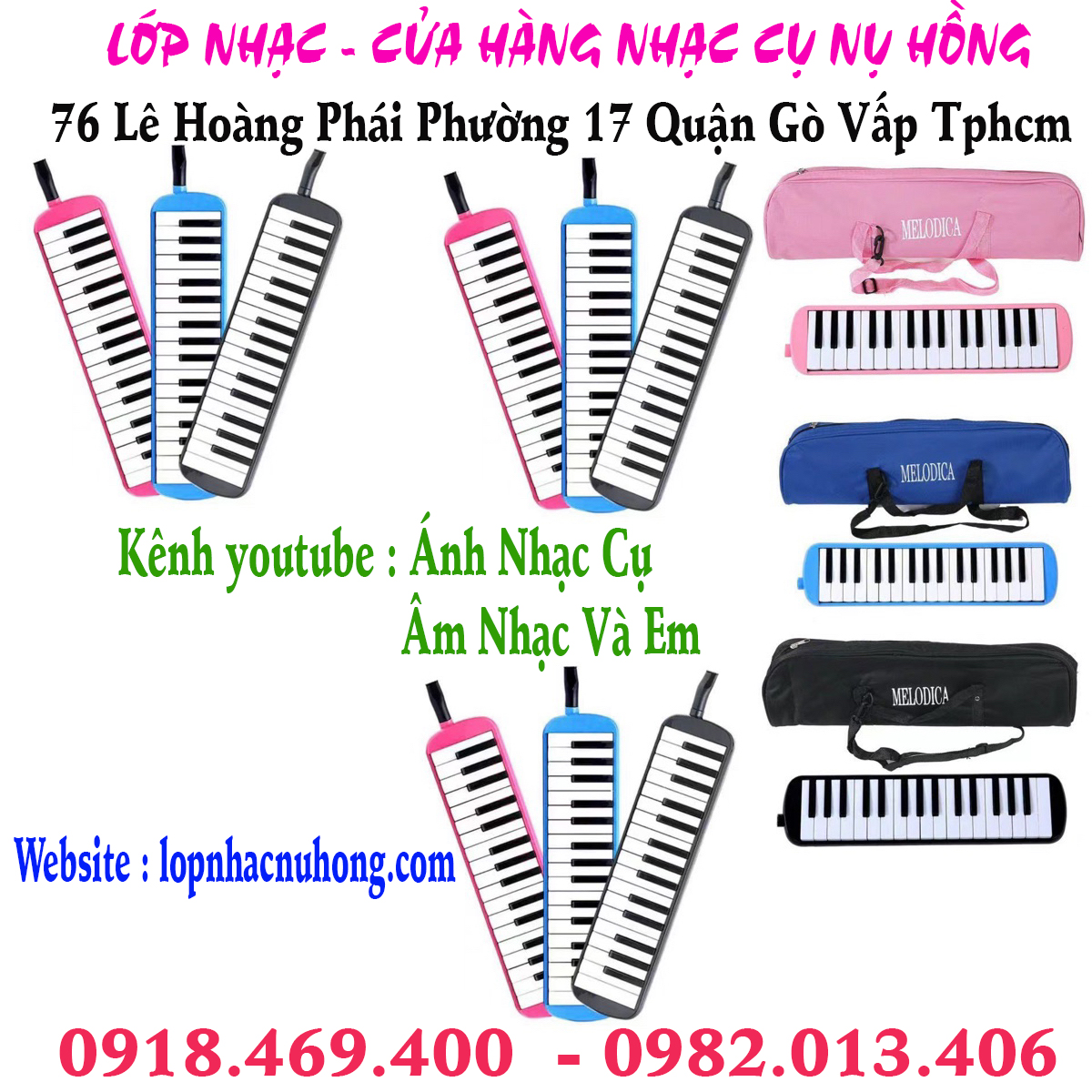 Địa chỉ nơi bán kèn melodion / melodica 32 phím, 37 phím tại gò vấp